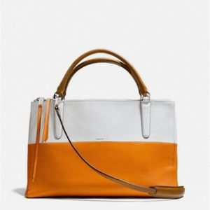 Coach Borough color lock satchel